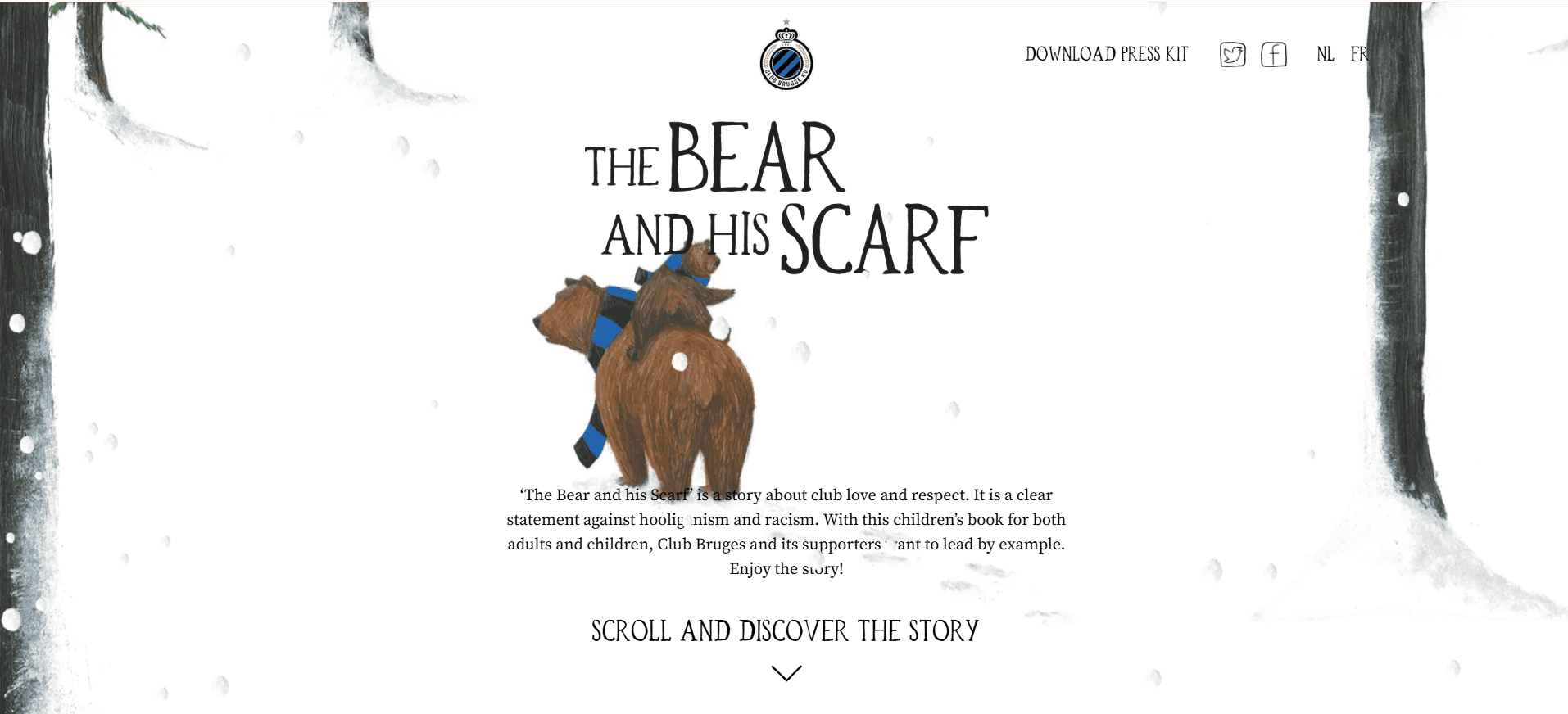 The Bear And His Scarf